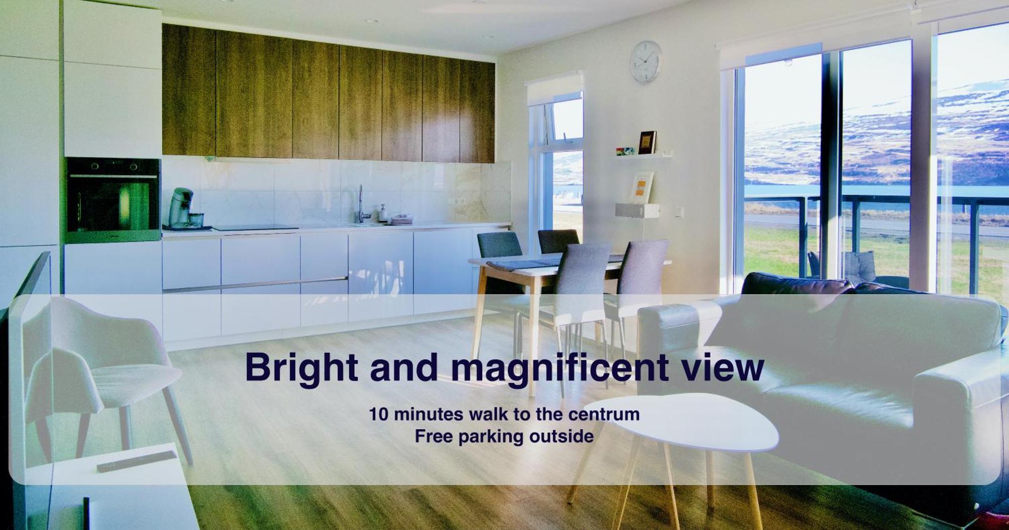Dream View Apartment Akureyri Kültér fotó